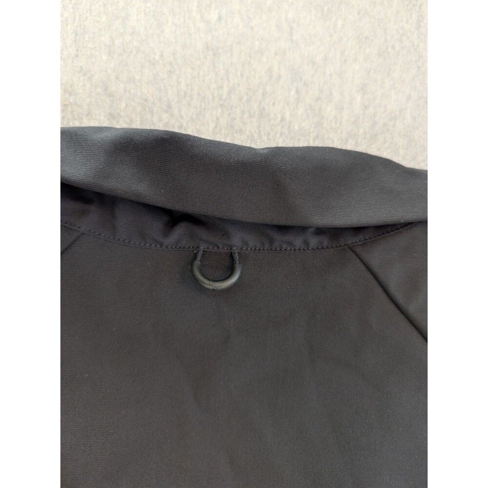 Nike Men's L Black Full Zip Jacket Stand Collar Logo Regular Dri-Fit Golf Casual - Picture 6 of 12